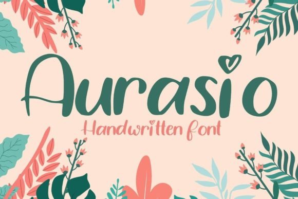 Aurasio: The Perfect Handwritten Font for Your Craft Business