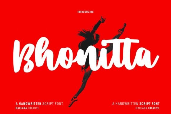 Bhonitta: The Handwritten Typeface That Stops Scrolling