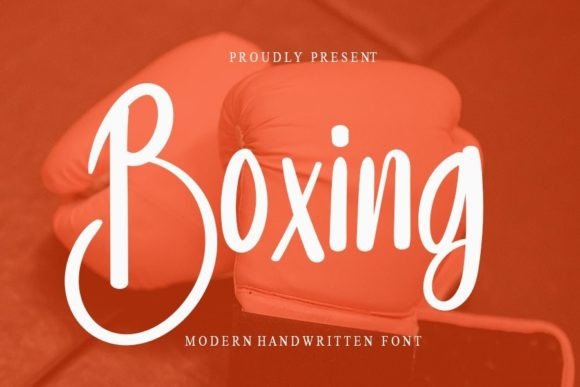 Boxing Font: A Delicate Typeface for Romantic Web Design
