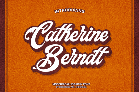 Catherine Berndt: The Elegant Script Font for Modern Web Design
