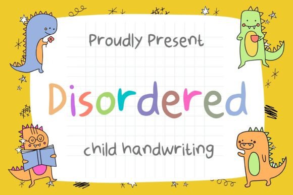 Disordered: The Handwritten Typeface That Stops the Scroll