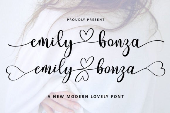Emily Bonza: The Elegant Handwritten Typeface for Modern Web Design