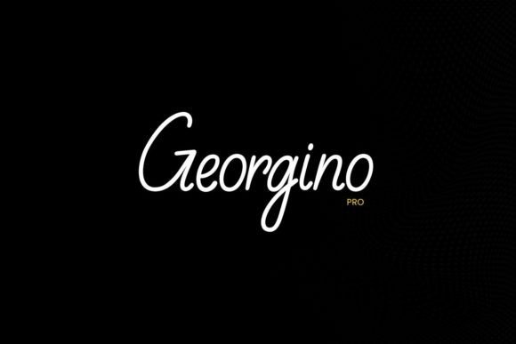 Georgino: A Handwritten Font That Feels Like a Thoughtful Pause