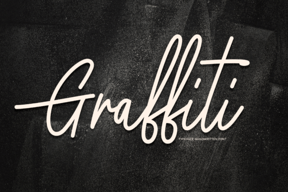 Graffiti: The Dazzling Script Typeface for Modern Editorial Design
