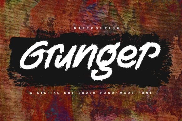 Grunger: A Bold Handwritten Font for Digital Branding