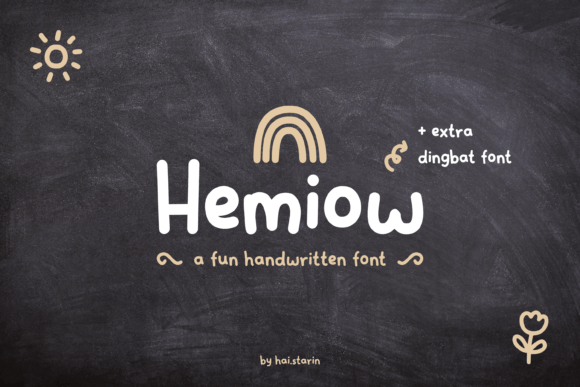 Hemiow: The Handwritten Font That Elevates Web Design