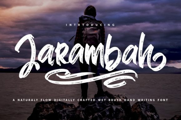 Jarambah: A Fresh Handwritten Brush Font for Real Branding