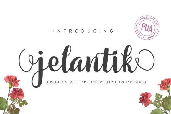 Jelantik: A Handwritten Font for Authentic Digital Branding