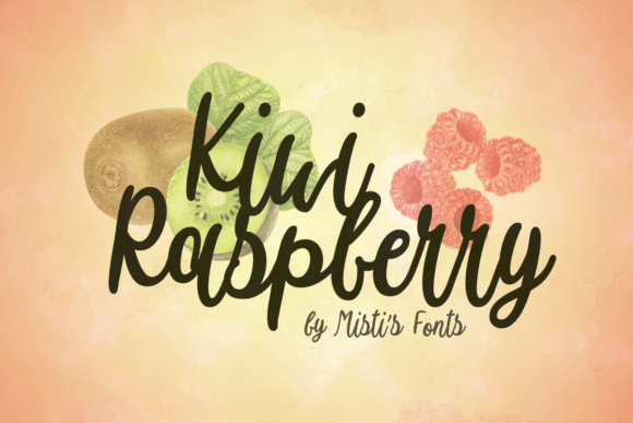 Kiwi Raspberry: The Perfect Handwritten Font for Your Craft Shop