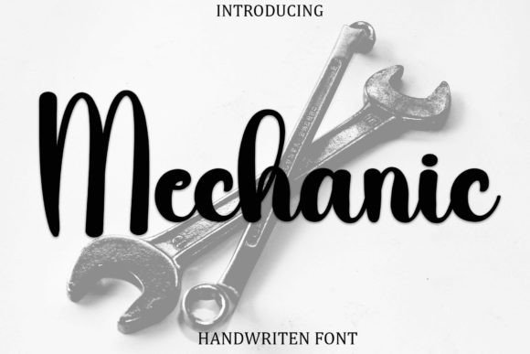 Mechanic Font Review: A Handwritten Typeface for Digital Brands