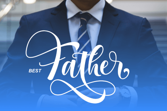 My Father Font: A Romantic Script for Handmade Labels & Printables