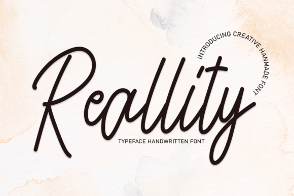Reallity: A Handwritten Font That Feels Like a Thoughtful Pause