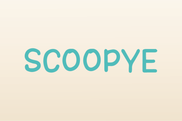 Scoopye: The Perfect Handwritten Typeface for Modern Web Design