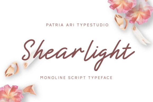 Shearlight: A Delicate Handwritten Font That Feels Genuinely Human
