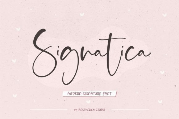 Signatica: The Handwritten Typeface That Elevates Campaign Visuals