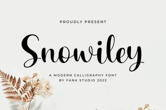 Snowiley: The Magical Script Font for Polished Web Design