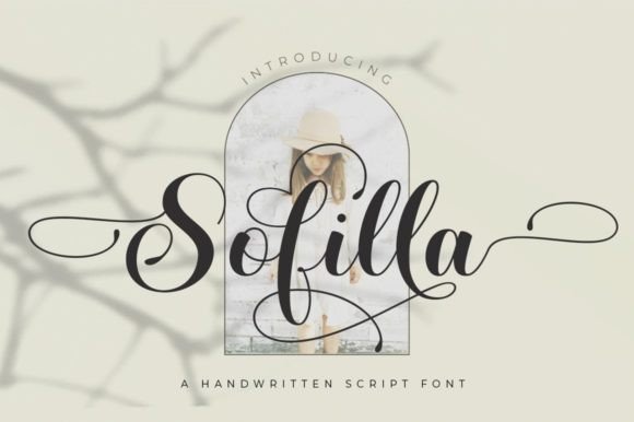 Sofilla Script Font for Handmade & Printable Creations
