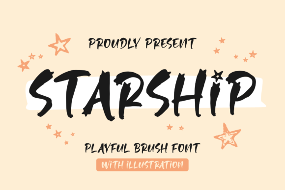 Starship: A Playful Brush Font That Makes Your Brand Feel Human