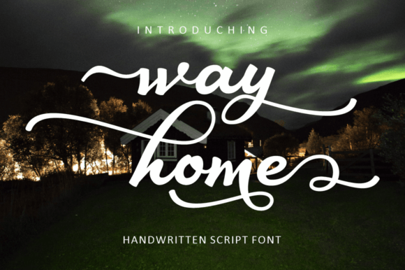 Way Home: The Handwritten Typeface That Elevates Campaign Visuals