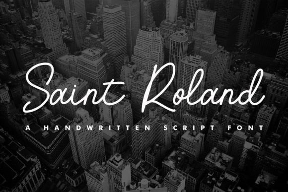 Why Saint Roland Is the Perfect Handwritten Typeface for Modern Web Design